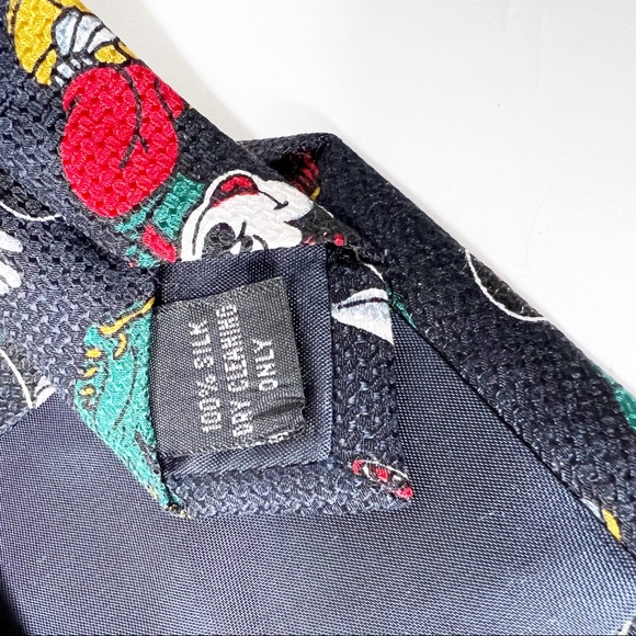 MICKEY MOUSE Disney GOLF TENNIS Sports Silk TIE golfing - Picture 7 of 7